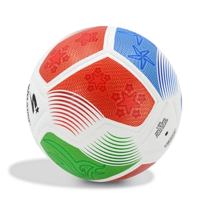 Custom PU Leather Size 5 Machine Stitched World Cup Promotional Soccer Ball best